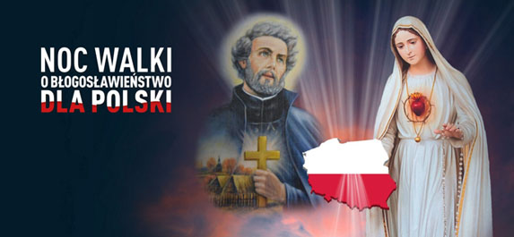 Plakat Noc Walki o błogosławieństwo dla Polski